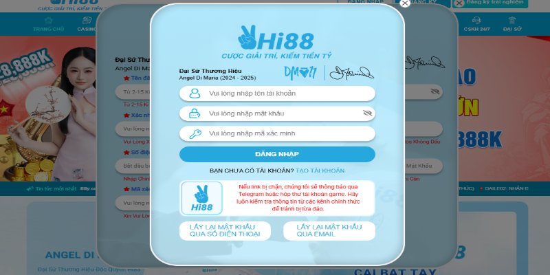 Những bước đơn giản truy cập vào nền tảng nhà cái