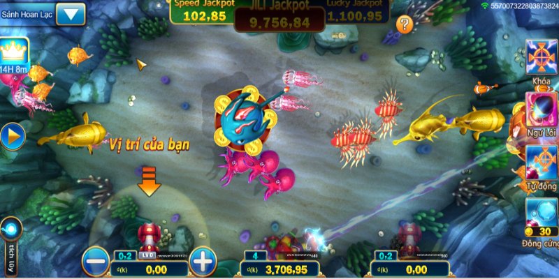 Bí quyết chơi bắn cá online săn thưởng khủng