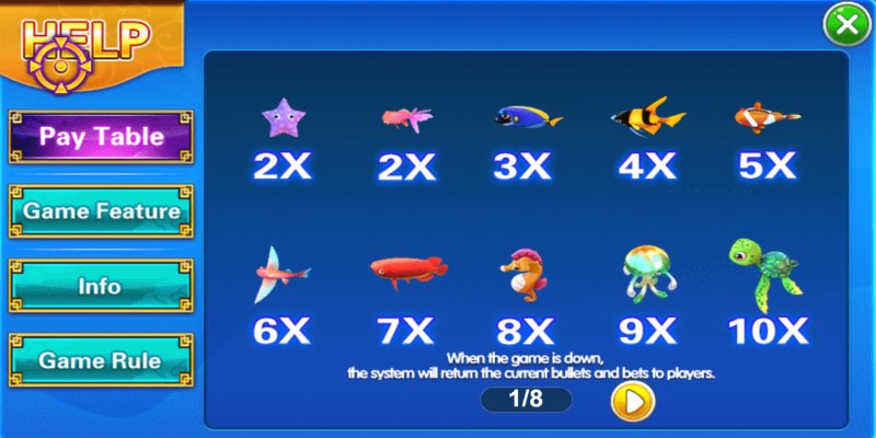 Dragon Fishing có hệ số thưởng hấp dẫn